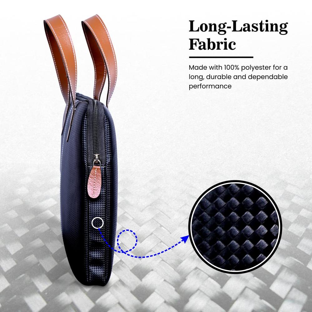 Portronics Encase 101 Laptop Bag for 15.6 Inch (39.6 cm) Laptops, Water Resistant Design