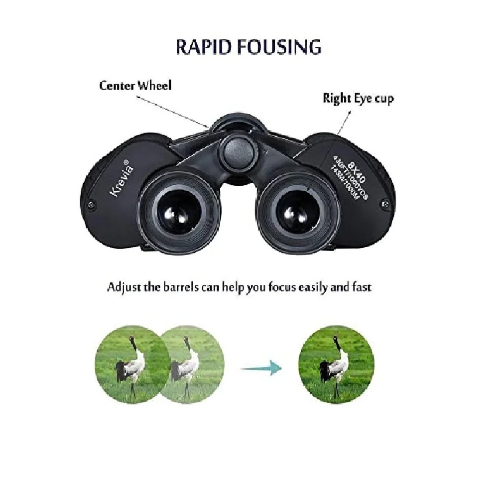 True Sense Binocular For Long Distance Telescopic Durbin For Bird Watching, BN-8x40