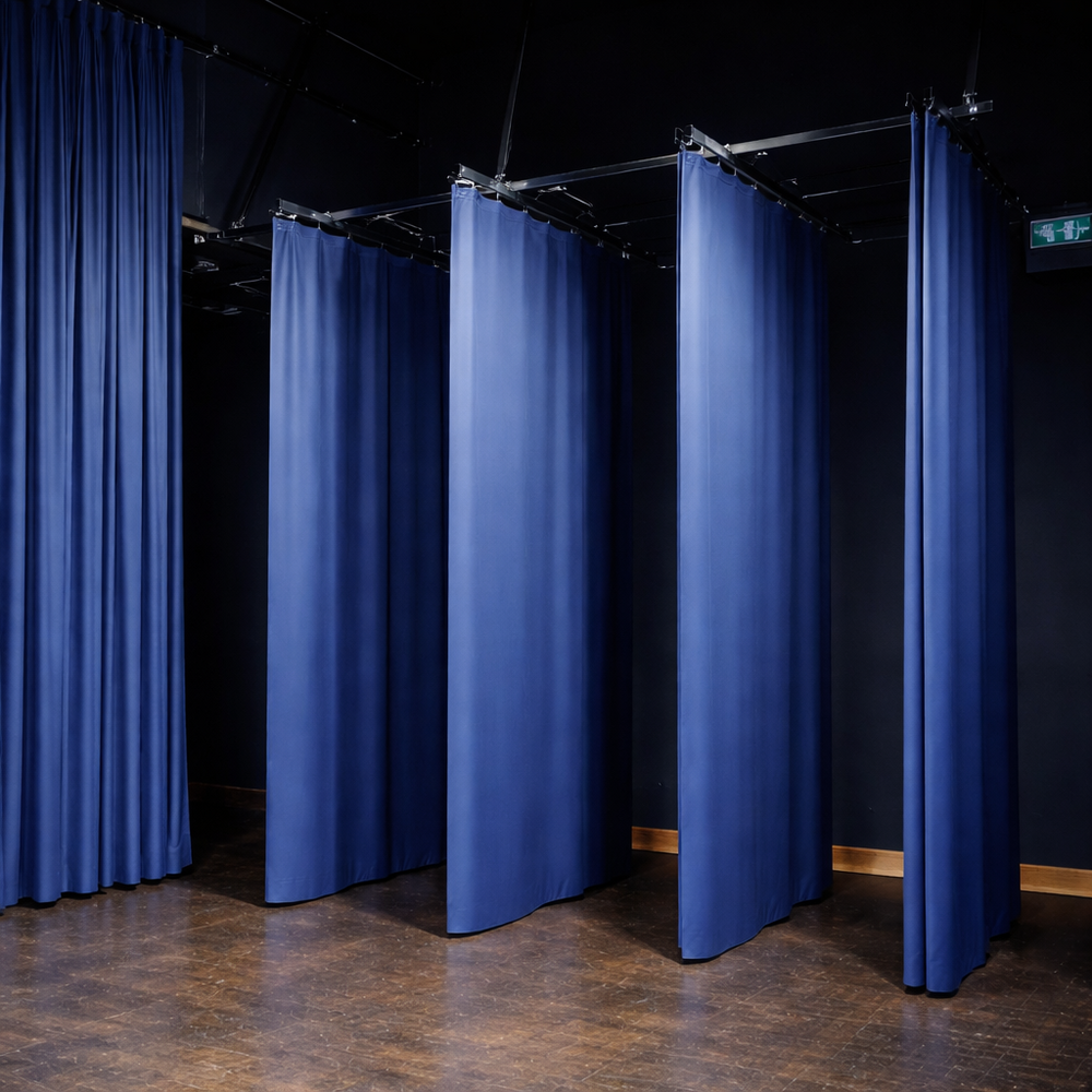 Auditorium Stage Side Wings and Frills