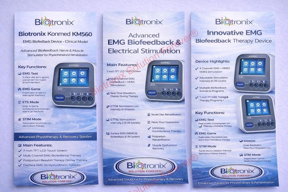 Konmed KM-560 Professional Biofeedback Machine with Advanced Modes