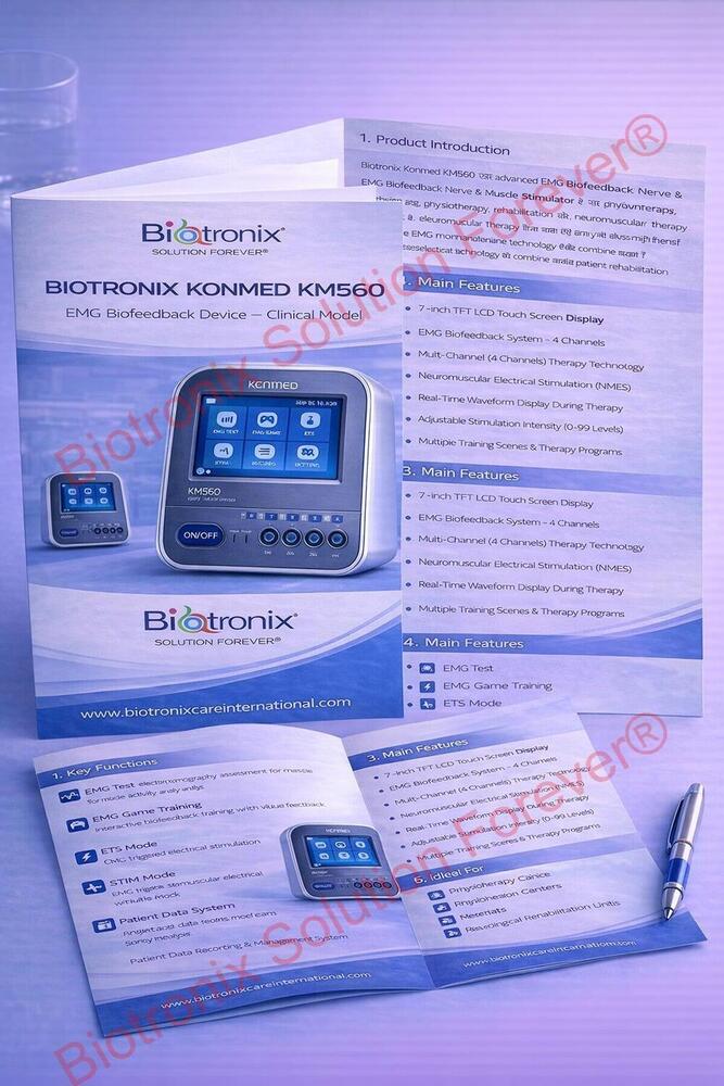 Konmed KM-560 Professional Biofeedback Machine with Advanced Modes