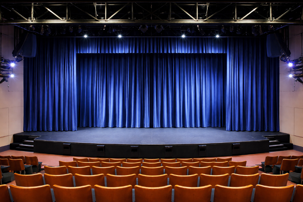 Auditorium Stage Side Wings and Frills