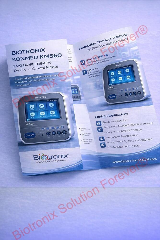 Konmed KM-560 EMG Biofeedback Machine for Clinical Therapy