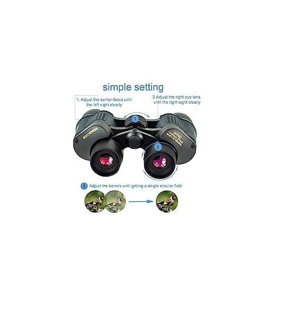 True Sense Telescope 60X60 HD Vision Binoculars 10000M High Power, BN-60x60