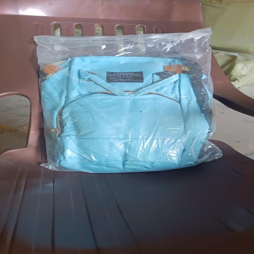 Multifunction Diaper Bag For Baby Care Travel Backpack Large Capacity (1 Pc) - Color: Mix