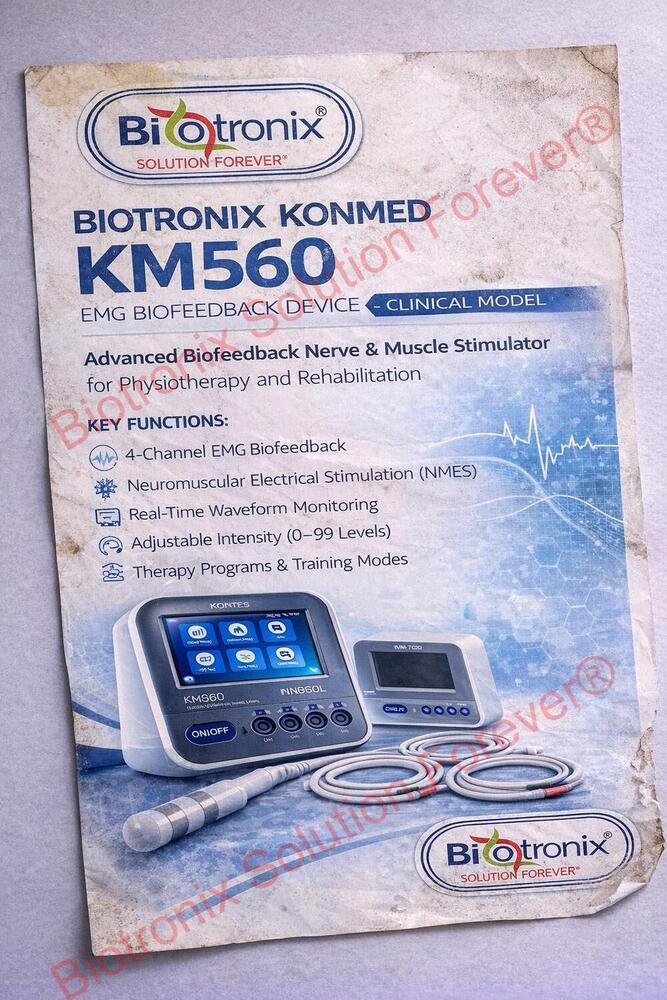 Konmed KM-560 EMG Biofeedback Device with Muscle Recovery