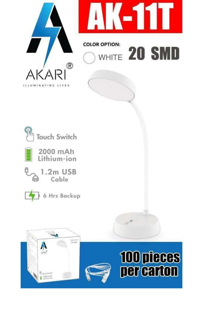 Akari Ak - 11t Touch Switch Desk Lamp - Application: Home