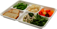 5 Compartment Tray