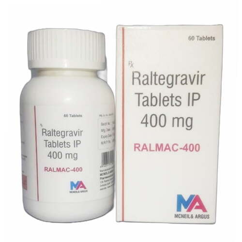 Ralmac 400 mg Tablet, Raltegravir Antiviral HIV Treatment Medicine