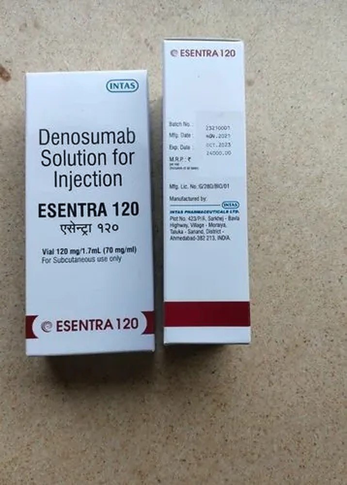 Esentra 120 Denosumab Solution  Injection