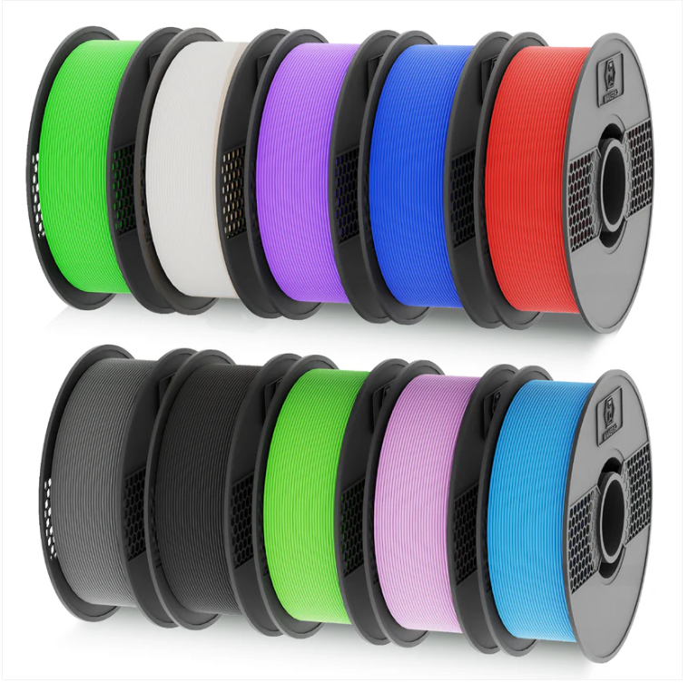 MAKER52 HS PLA+ Filament - 1.75mm High-Strength Premium 3D Printing Material - Clear Glass