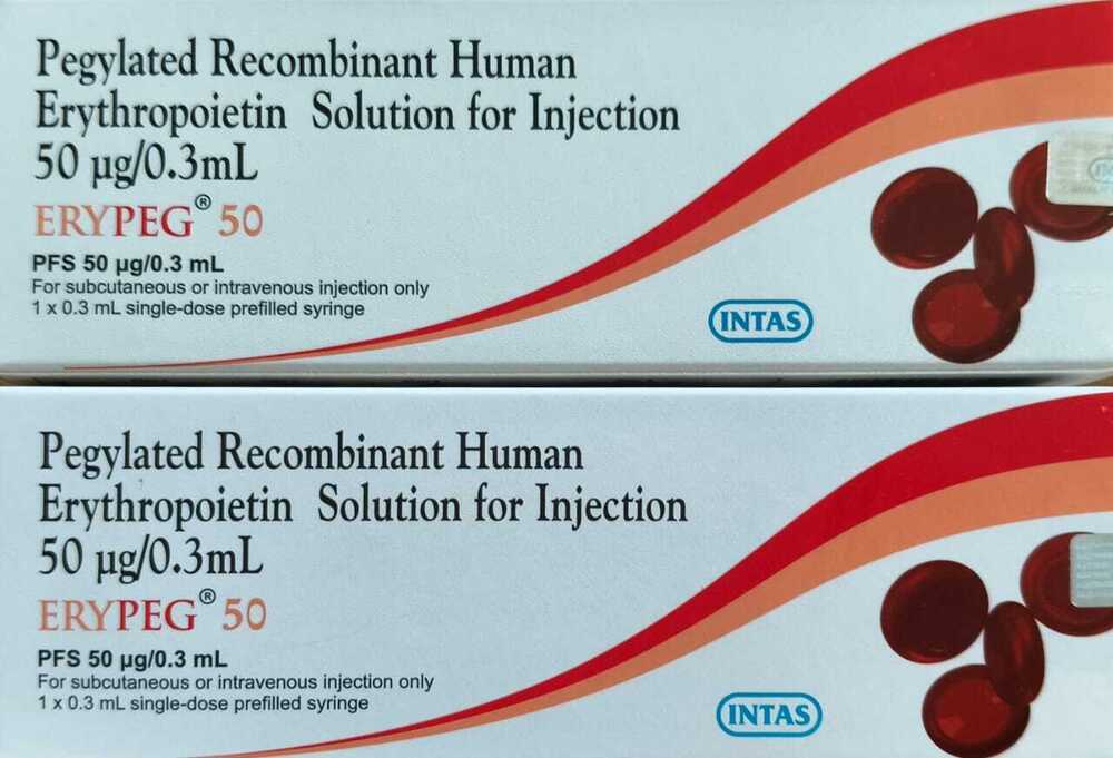 Pegylated Recombinant Human Erythropoietin Solution For Injection