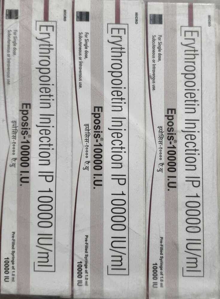 Erythropoietin Injection IP 10000 IU-ML