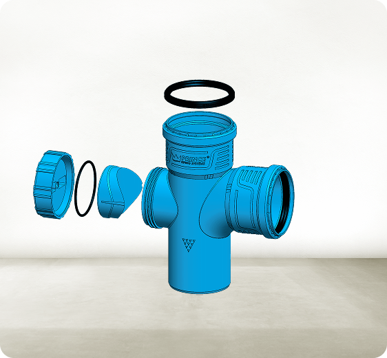 DECILO Low Noise PP Drainage System