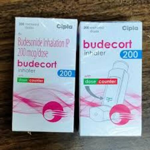 Budecort 200 Inhaler, Budesonide Asthma COPD Inhalation Medicine