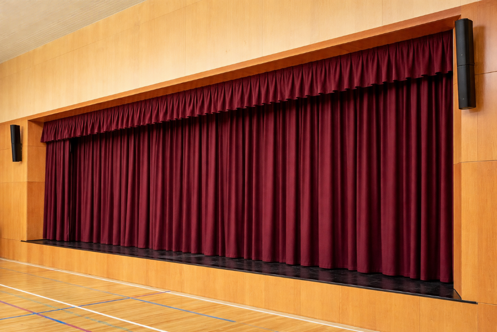 Auditorium Smart Stage Curtain System