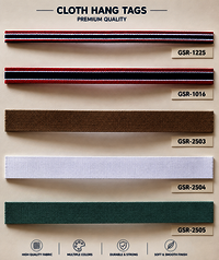 Cloth Hang Tags - Color: Multi-color Printed