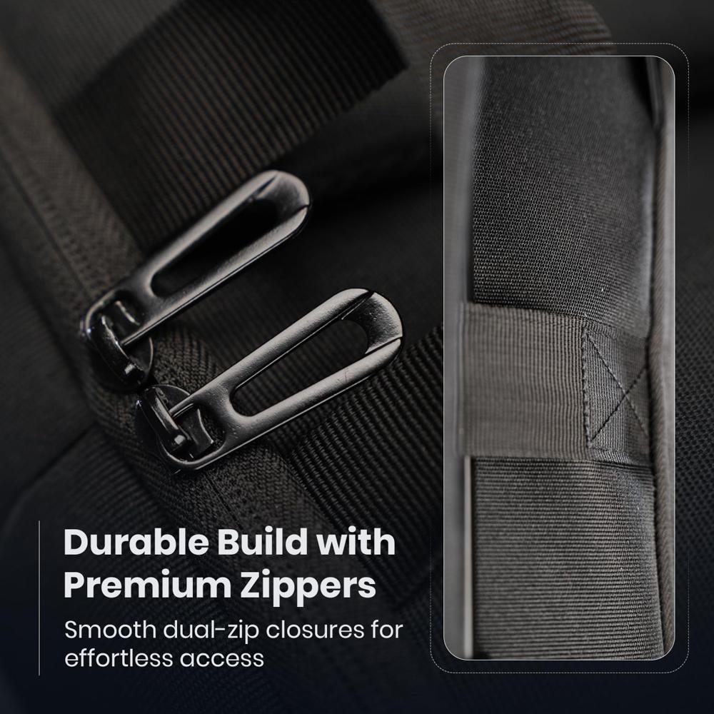 Portronics Byte 2 Laptop Backpack for Laptops up to 15.6 Inches, Reinforced Hard-Shell Front,