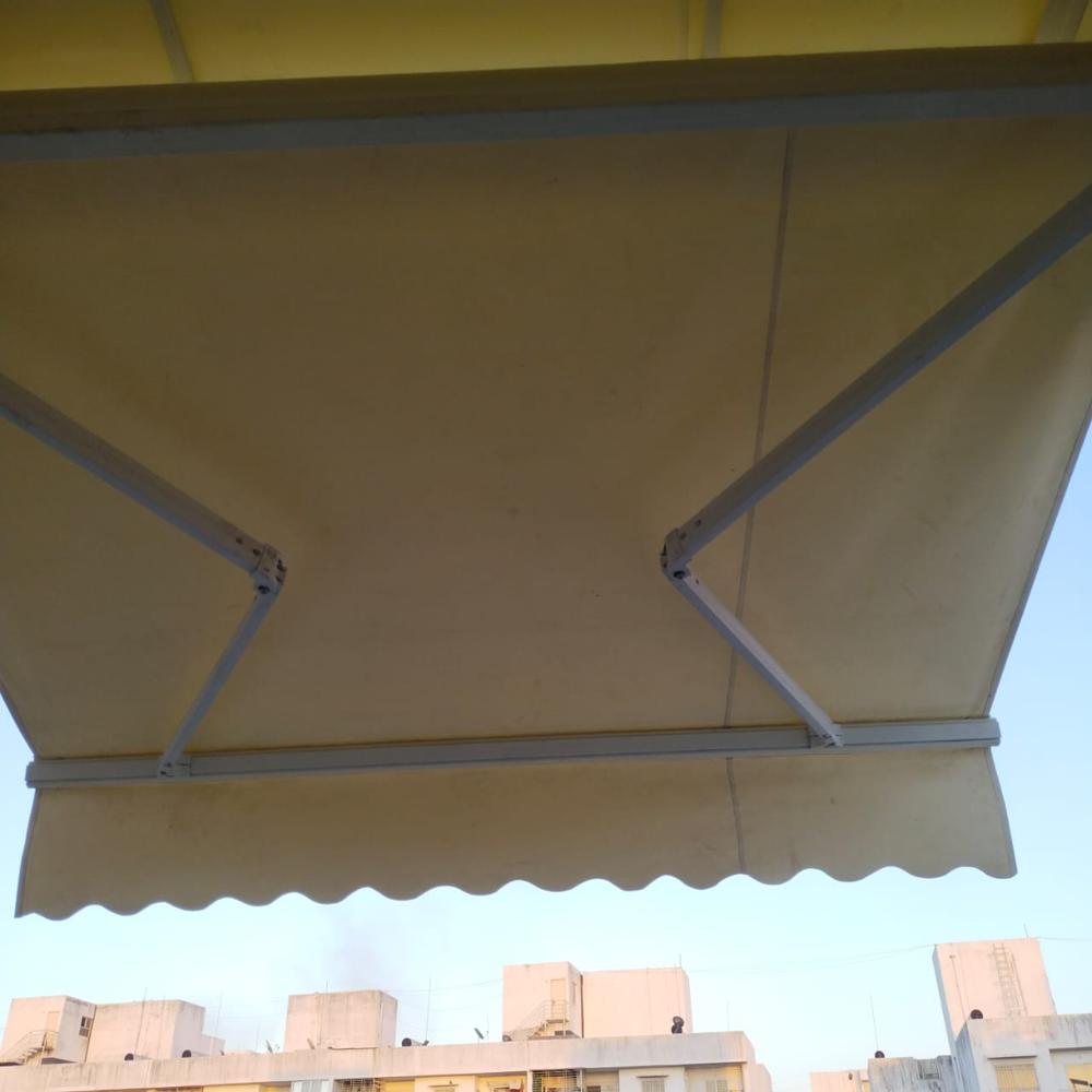 Structural Awnings - Color: White