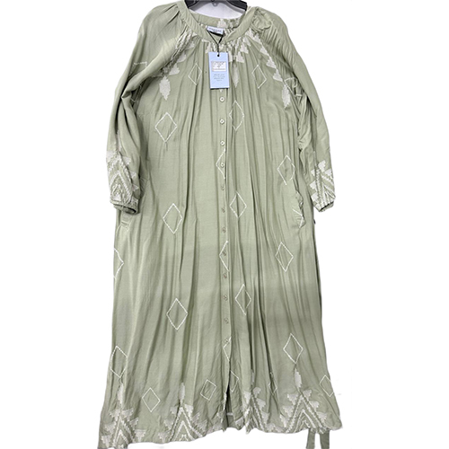 Embroidery Tunic - Bust Size: 34 - 44 (Varies With Size)