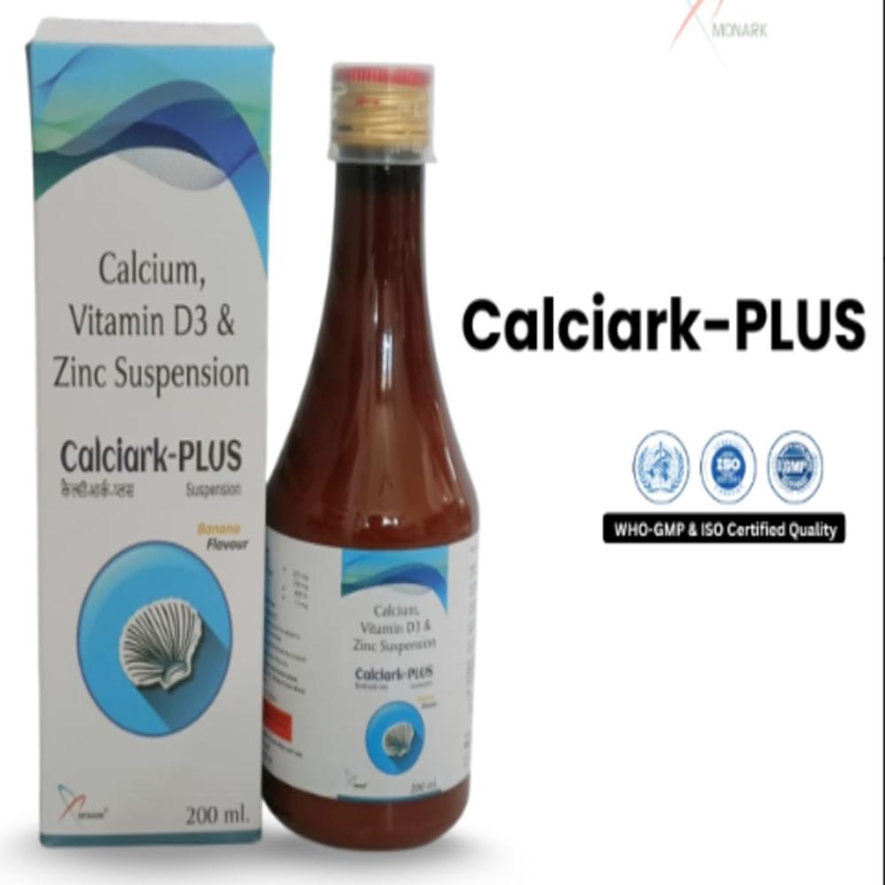 Calcium, Vitamin D3 And Zinc Suspension - Brand Name: Calciark Plus