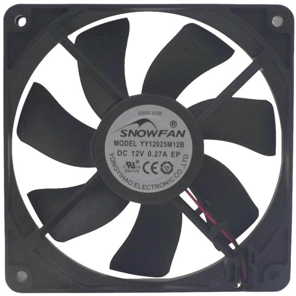 SNOWFAN YY12025M12B 12V DC 0.95A 12025mm Ball Bearing Industrial Axial Cooling Fan