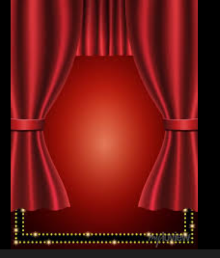 Auditorium Stage Drapes and Front Curtain