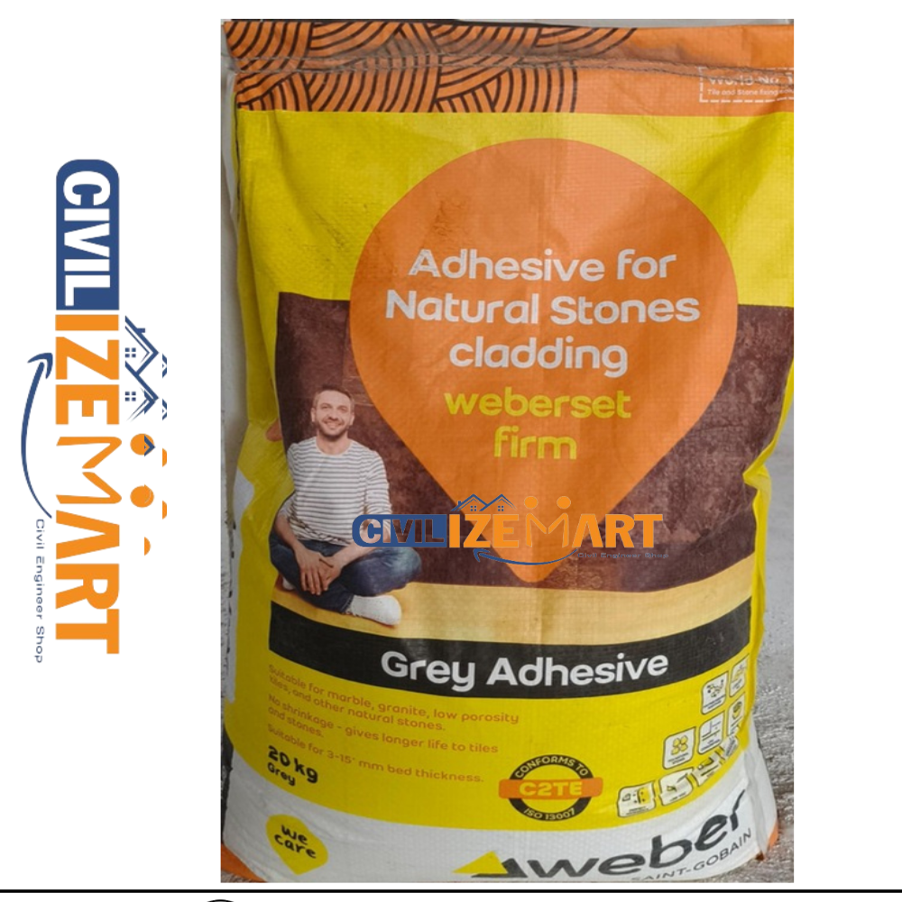 Weberset Firm Tile Adhesive - Feature: High Flexibility