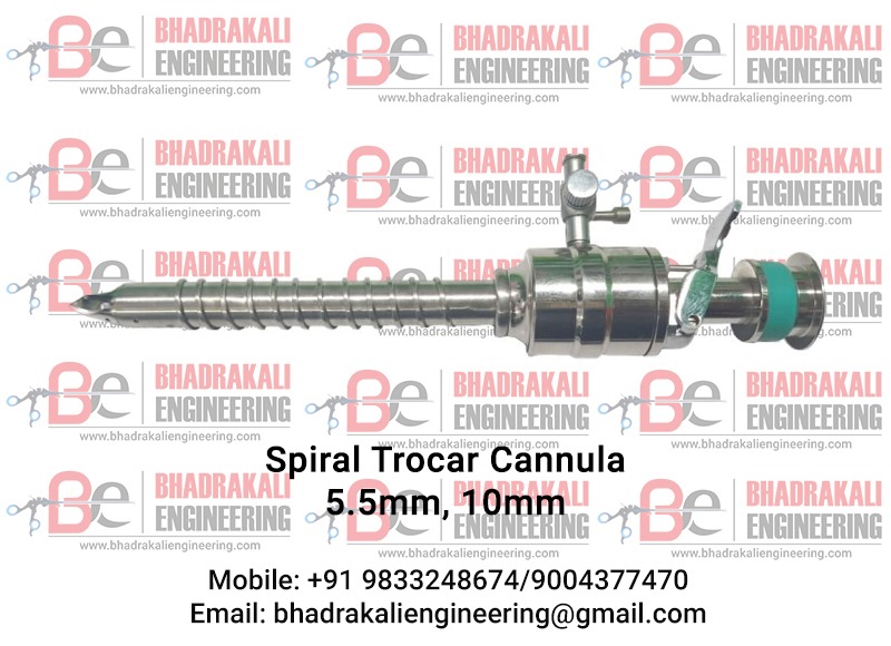 5mm Laparoscopy Knot Pusher - Color: Silver