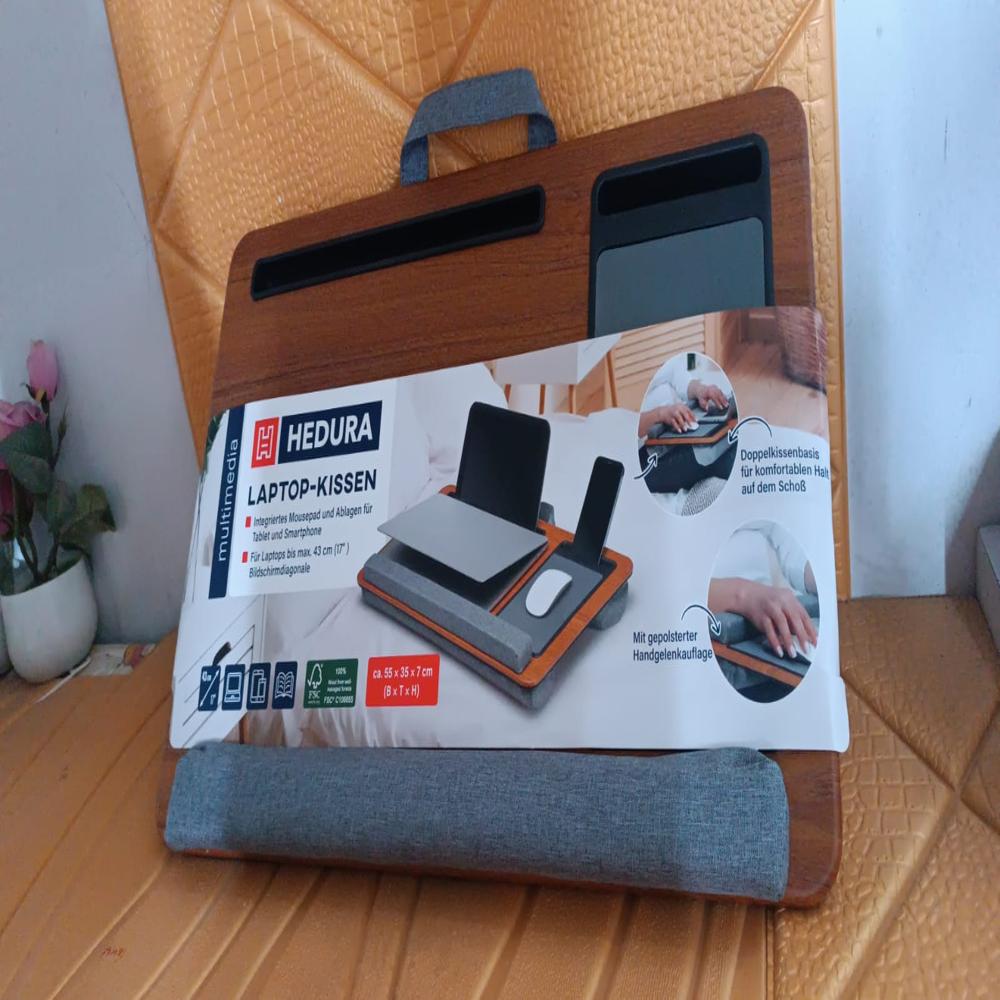 Portable Laptop Table With Mouse Pad (55,35 Cm / 1 Pc) - Color: Mix