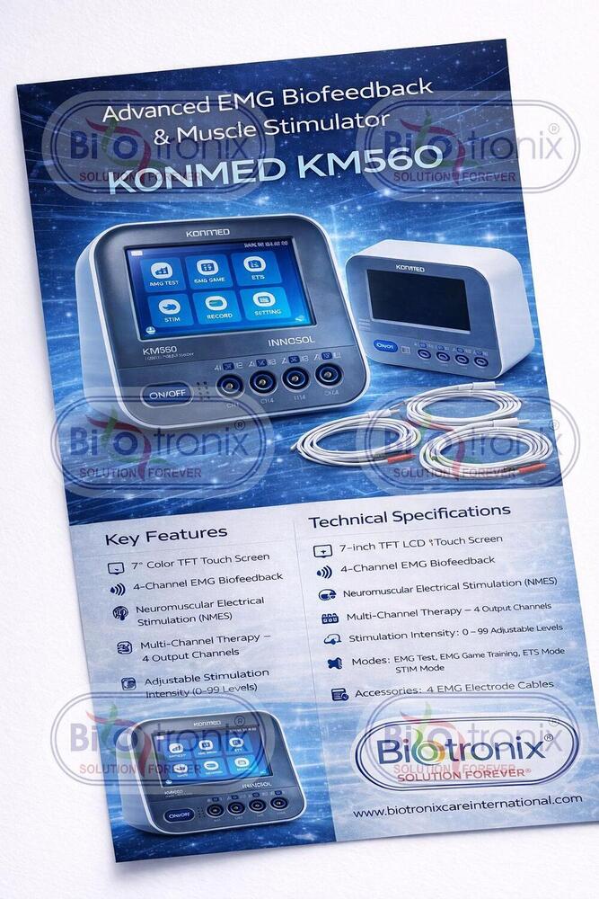 Konmed KM-560 Rehab Biofeedback Machine with Smart Interfaces