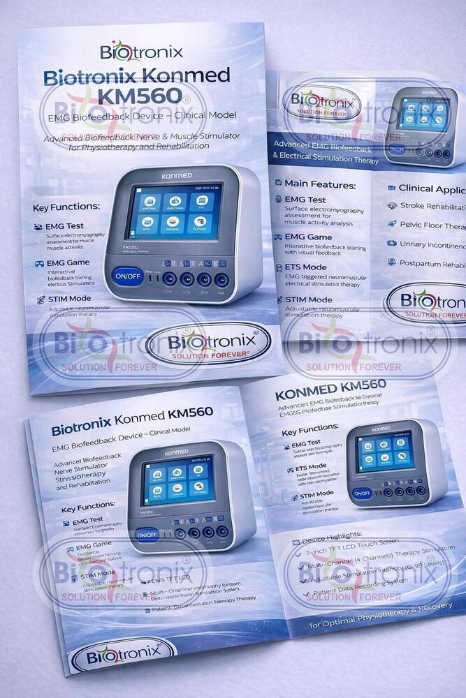 Konmed KM-560 Rehab Biofeedback Machine with Smart Interfaces