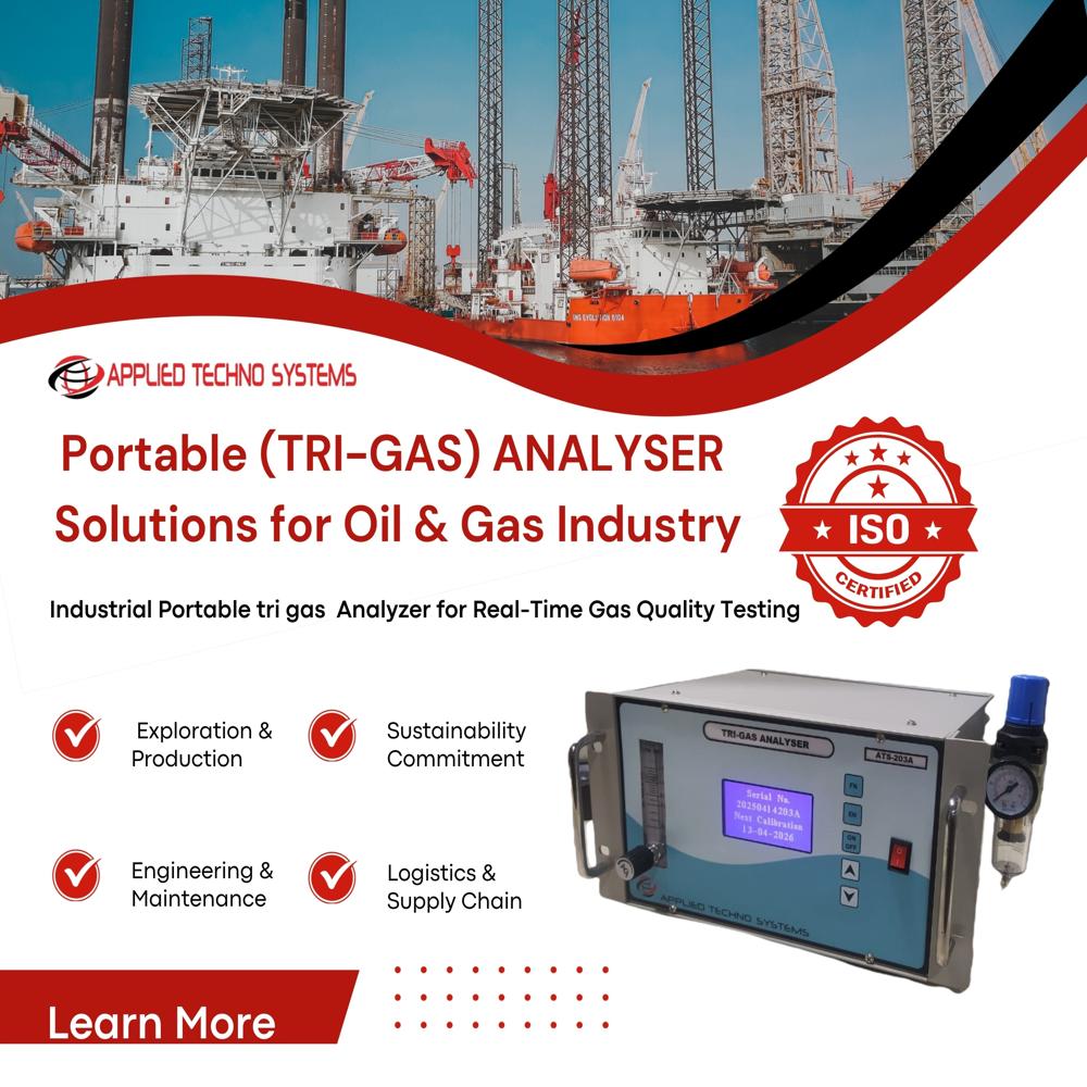Tri Gas Analyzer - Accuracy: +/-2 %