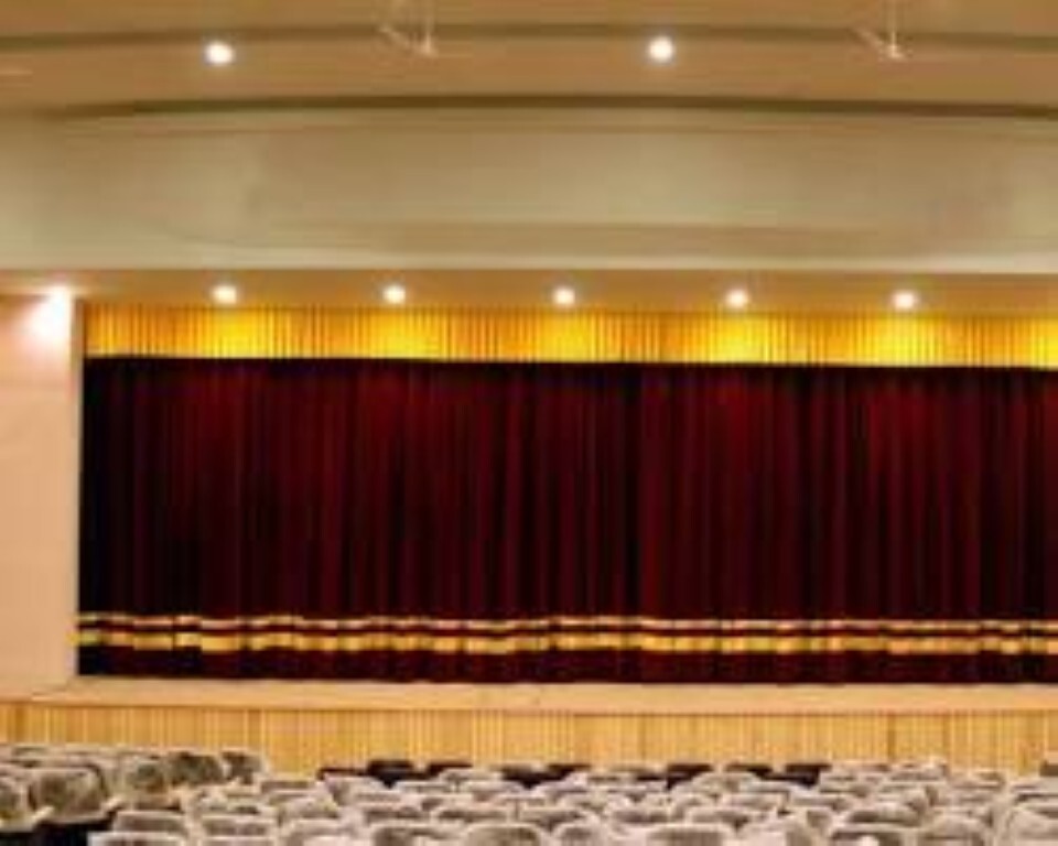 Auditorium  Central Opening Stage Curtain