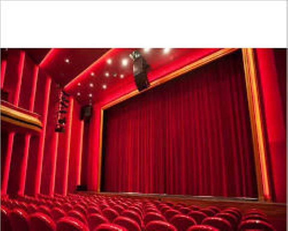 Auditorium  Central Opening Stage Curtain