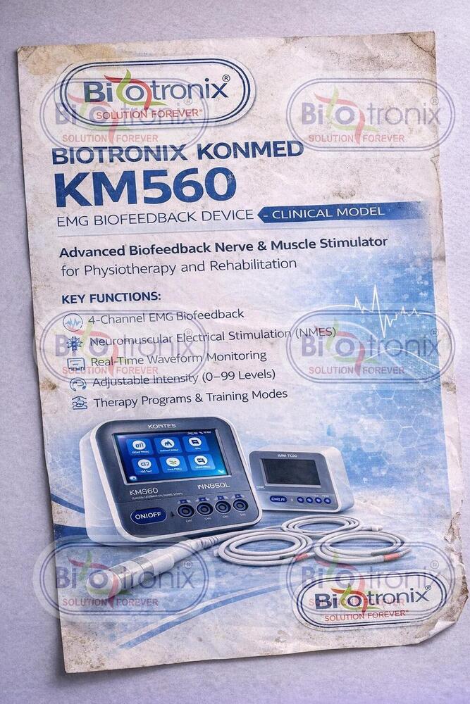 Konmed KM-560 EMG Biofeedback Equipment with Therapy Control