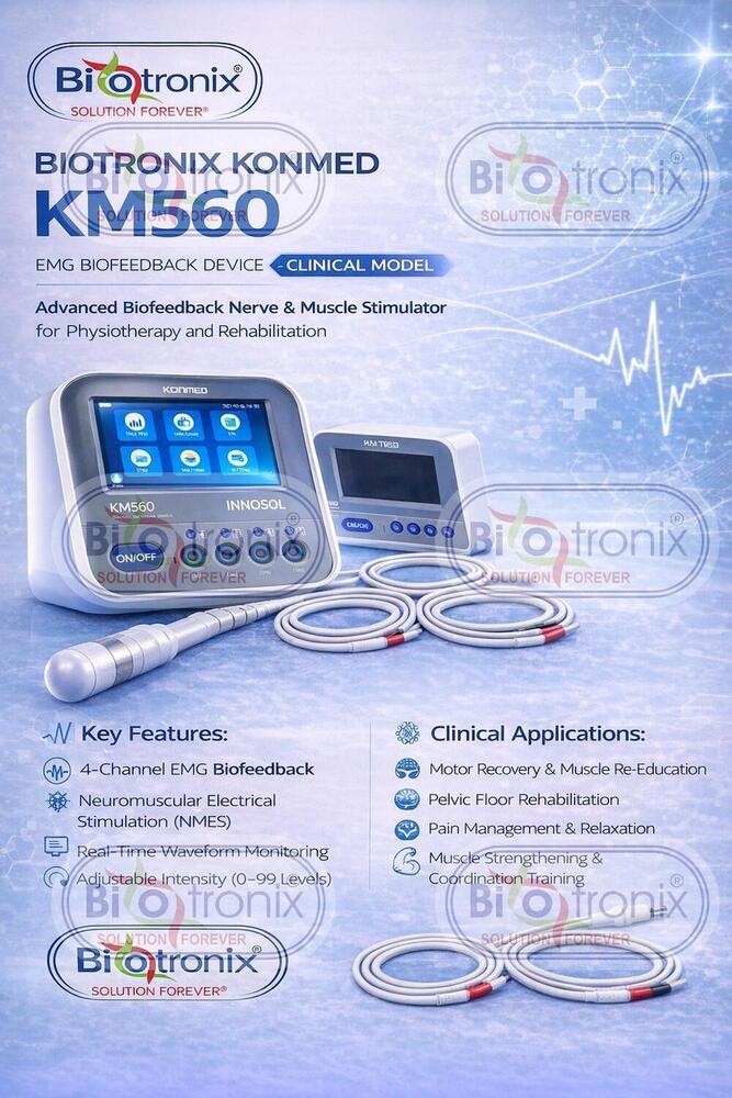Konmed KM-560 Biofeedback Machine with EMG Rehab Training