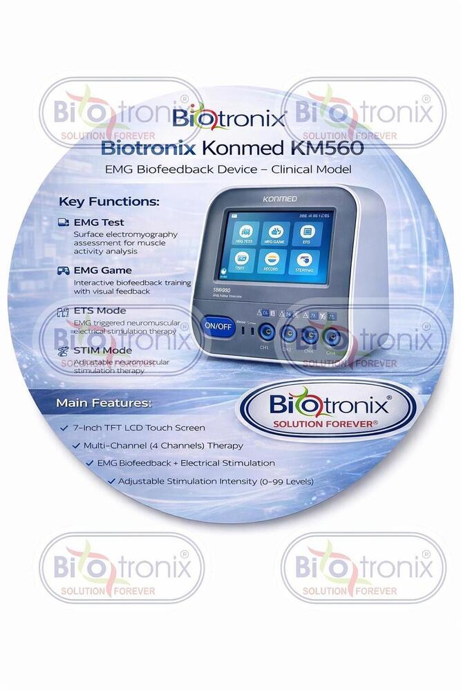 Konmed KM-560 Biofeedback Machine with EMG Rehab Training