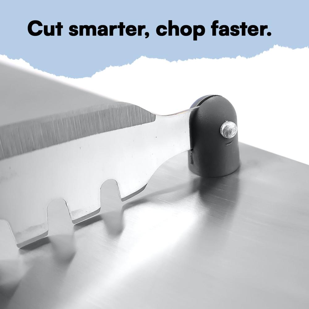 Supermom Stainless Steel Multifunctional Cut, Chop Vegetable Slicer Tool (1 Pc)