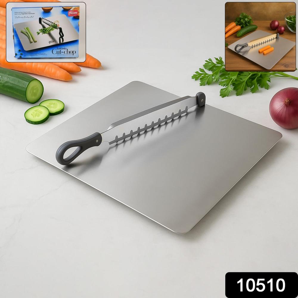 Supermom Stainless Steel Multifunctional Cut, Chop Vegetable Slicer Tool (1 Pc)