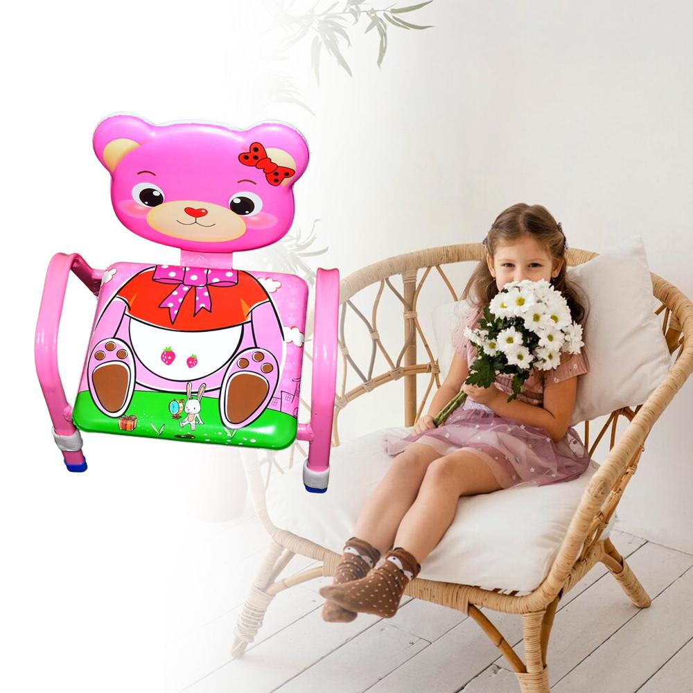 Cartoon Baby Chair Strong Steel Cushion, Comfortable Baby Chair High Quality Chair (1 Pc)