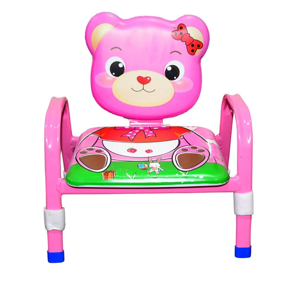 Cartoon Baby Chair Strong Steel Cushion, Comfortable Baby Chair High Quality Chair (1 Pc)