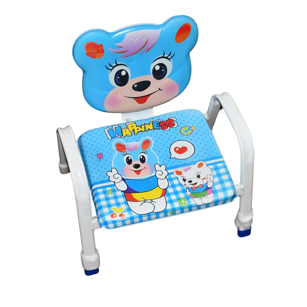Cartoon Baby Chair Strong Steel Cushion, Comfortable Baby Chair High Quality Chair (1 Pc)