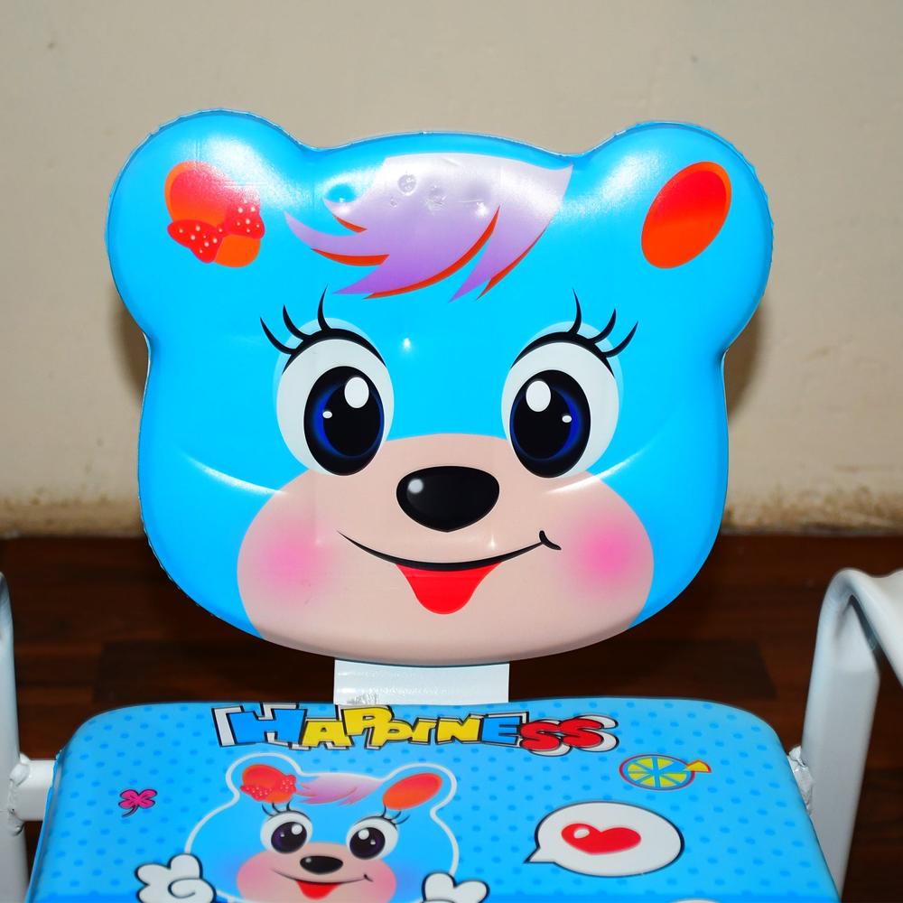 Cartoon Baby Chair Strong Steel Cushion, Comfortable Baby Chair High Quality Chair (1 Pc)