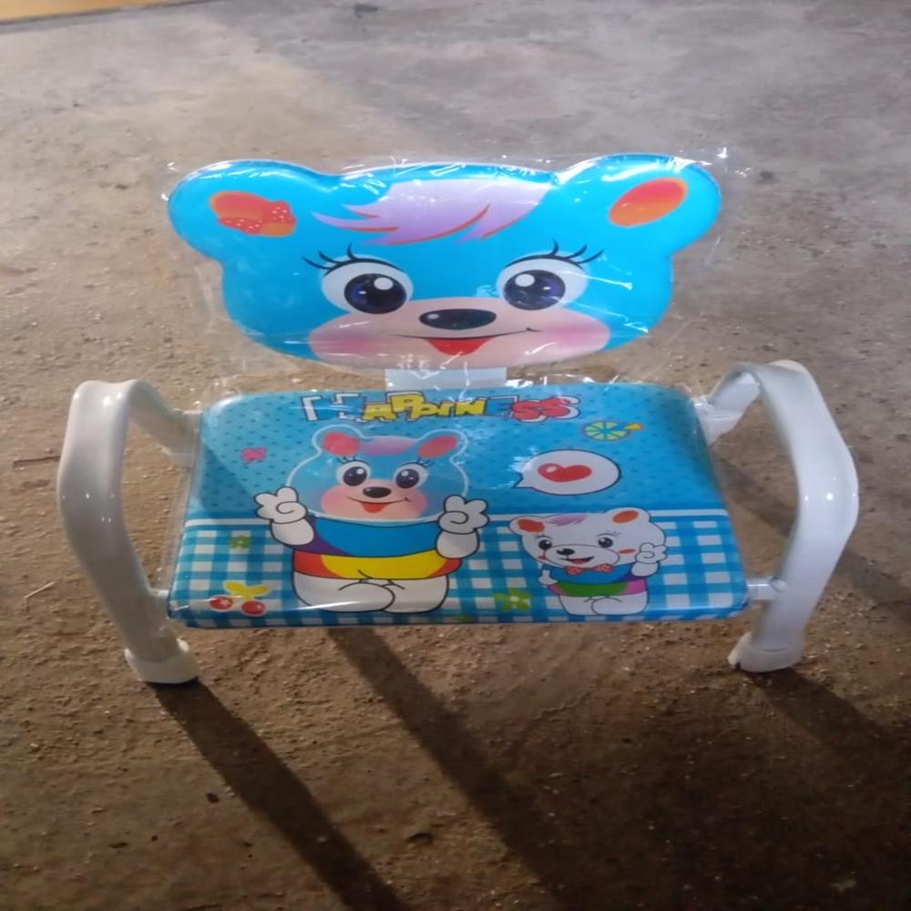 Cartoon Baby Chair Strong Steel Cushion, Comfortable Baby Chair High Quality Chair (1 Pc)