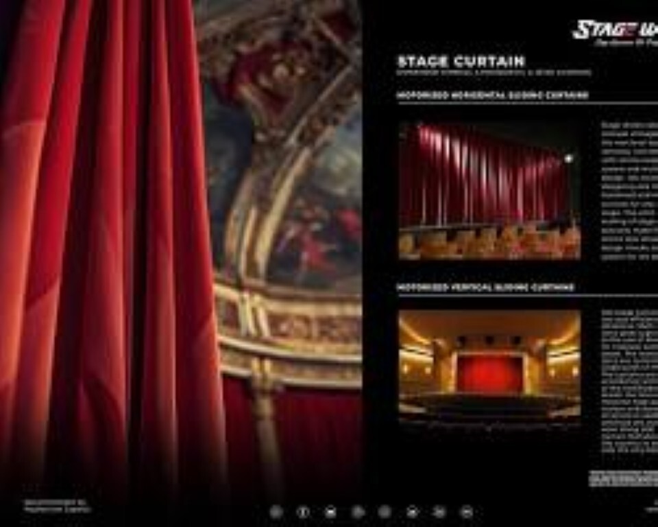 Auditorium Traveler Stage Curtain