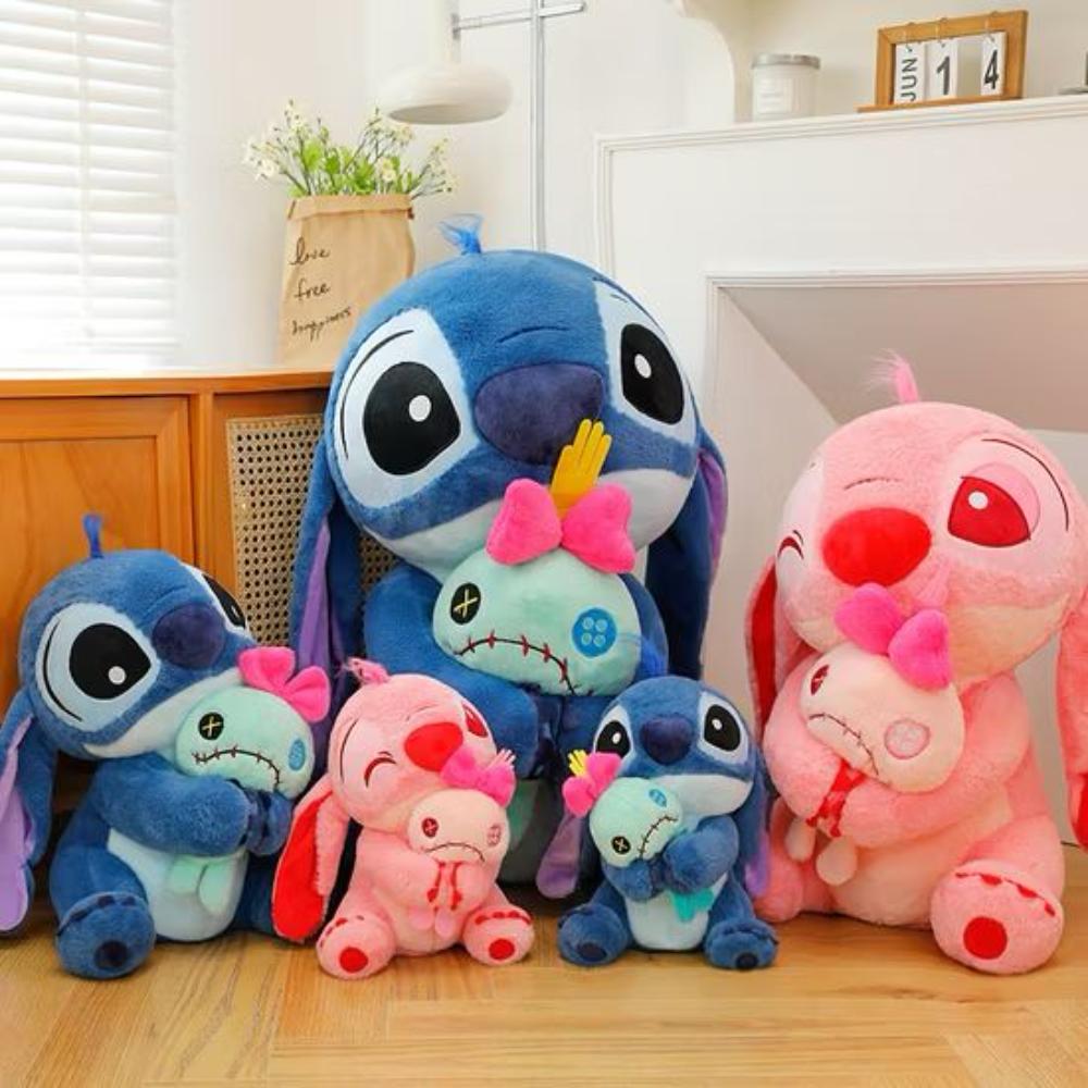 Stitch Soft Toy - Color: Blue With Purple Accents