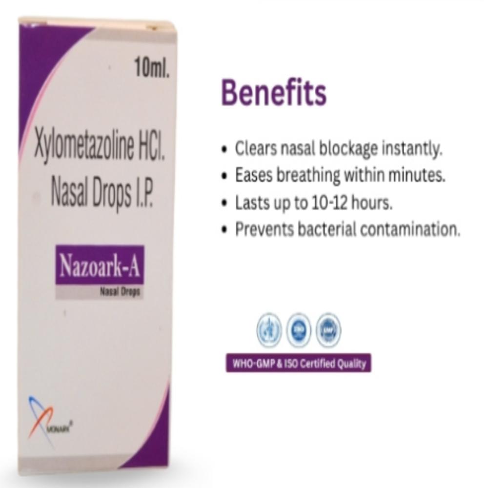 Xylometazoline 0.1% Benzalkonium 0.012% Nasal Drop