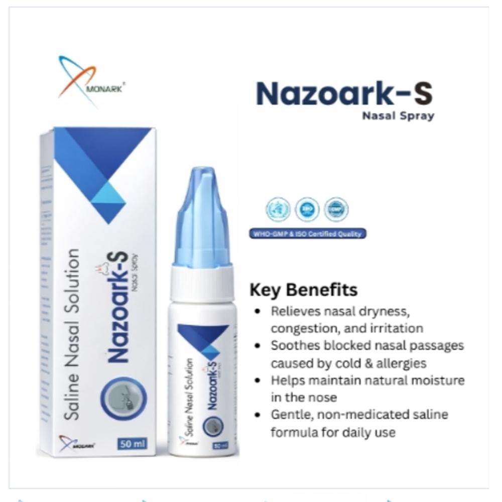 Sodium Chloride 0.65% + Benzalkonium Chloride 0.02% Nasal Spray  