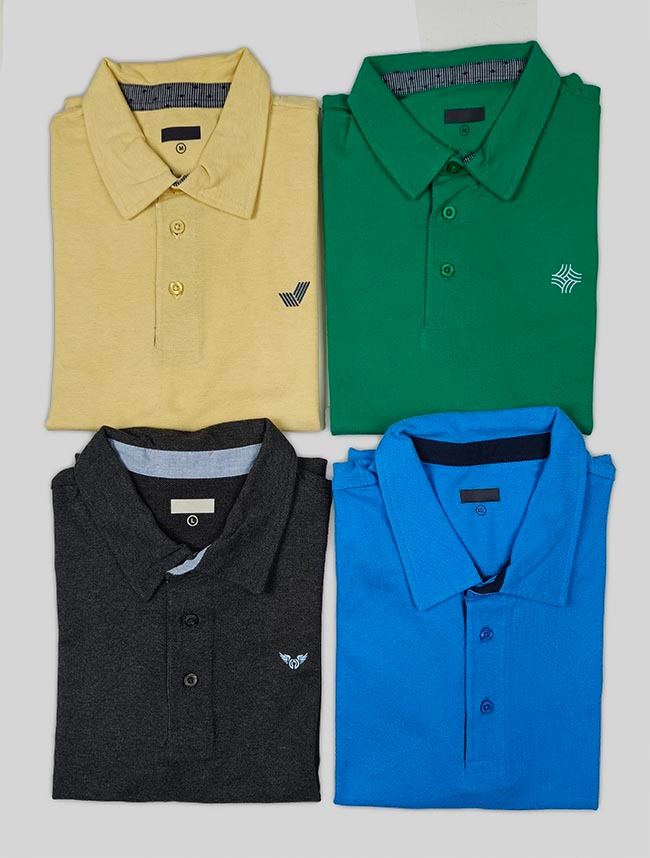 M11620 | max Mens Collar T-Shirts